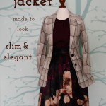 Buying vintage clothing can be really tricky regarding the right fit. When I bought a jacket that did not fit me at all, I decided to alter it and make this bulky jacket look slim and elegant. In this post you can read how I sew-in the vintage jacket and created a new unique piece I really like.